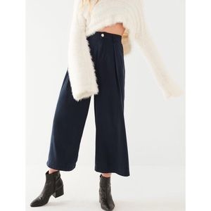 BDG Sally High Waisted Wide Leg Pleated Pant